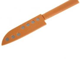 Нож нескладной в ножнах, цвет светло-коричневый