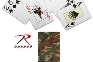 Игральные карты лесной камуфляж 