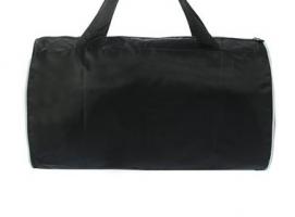 Сумка спортивная Кольца 1 отдел, регулируемый ремень, черно-оранжевый