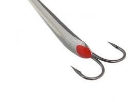 Блесна зимняя Пирс Гвоздик, вес 1.6г никель с двойником