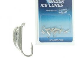 Мормышка Банан с ушком Ф2 серебро