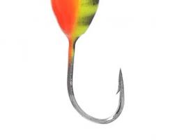 Мормышка W Spider Капля с отверст. краш. 3,5мм, вес 0,54гр, цвет 35