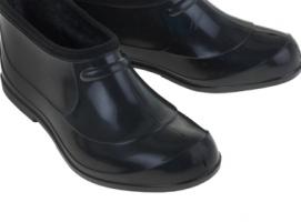 Галоши черные утепленные, сукно, р. 36