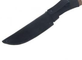 Нож нескладной Турист - 5 СТ-5У, г.Павлово ,сталь 65х13,рукоять  - орех