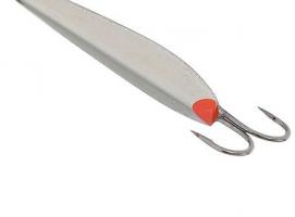 Блесна зимняя Пирс Удача №2, вес 3.9г никель с двойником