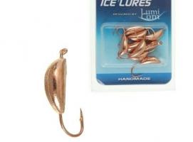 Мормышка Банан с ушком Ф5 медь