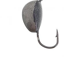 Мормышка вольфрам Пирс Банан, вес 2.1г, цвет искорка