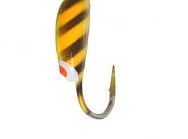 Мормышка W Spider Рижский банан с ушком краш. 2,0мм, вес 0,26 гр 68