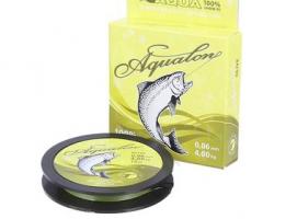 Леска плетёная Aqua Aqualon Olive 15м 0,06 мм