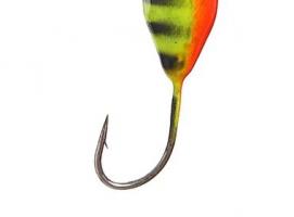 Мормышка W Spider Капля с отверст. краш. 4,0мм, вес 0,80гр, цвет 35