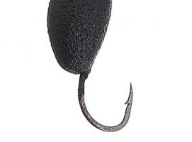 Мормышка вольфрам Пирс Банан, вес 2.1г, цвет черный