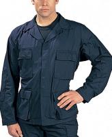 Рубашка B.D.U. синего цвета 