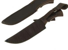 Нож нескладной Лидер, сталь 95х18, рукоять-венге, литье