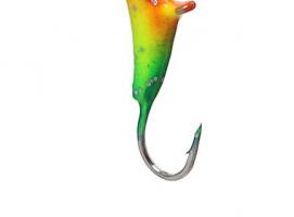 Мормышка W Spider Банан Fox с ушком краш. 3,0мм, вес 0,35гр, цвет 07