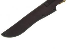 Нож нескладной Мираж (2876)д, рукоять-дерево, дамасская сталь