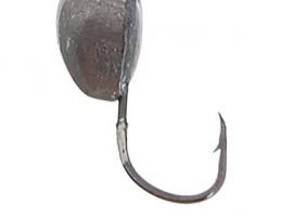 Мормышка вольфрам Пирс Капля 1.1г блистер, цвет искорка