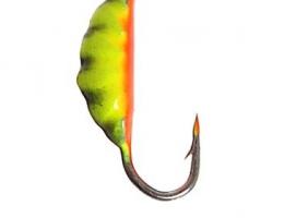 Мормышка W Spider Опарыш с ушком краш. 3,0мм, вес 0,46гр, цвет 36