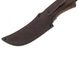 Нож нескладной Олень СТ-11, г.Павлово, сталь 65Х13, рукоять-орех