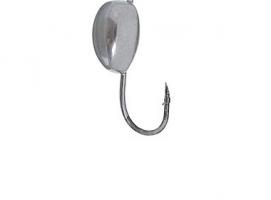 Мормышка вольфрам Пирс Клопик 0.7г, цвет хром