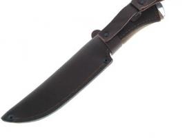 Нож нескладной Грибник СТ-27, г.Павлово, сталь 95Х18, рукоять-орех