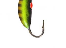 Мормышка W Spider Рижский банан с ушком краш. 2,5мм, вес 0,37гр, цвет 14