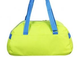 Сумка спортивная на молнии, 1 отдел, 1 наружный карман, зелёный/синий