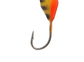 Мормышка W Spider Капля с отверст. краш. 4,0мм, вес 0,80гр, цвет 53