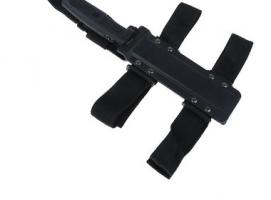 Нож Камуфляж(H-147K), рукоять-эластрон, сталь 65х13