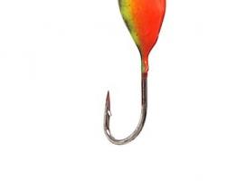 Мормышка W Spider Капля с отверст. краш. 3,0мм, вес 0,37гр, цвет 35