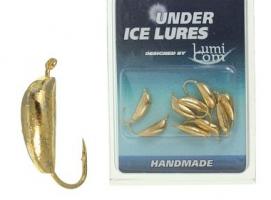 Мормышка Банан с ушком Ф3 золото