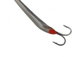 Блесна зимняя Пирс Гвоздик, вес 2.1г никель с двойником