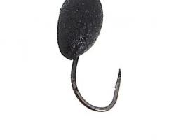 Мормышка вольфрам Пирс Капля 0.6г, цвет черный