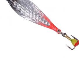 Блесна зимняя Aqua Кобра, вес 9 гр, цвет 07 серебро