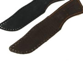 Нож нескладной Муромец, дамасская сталь, рукоять-береста, литье