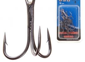 Крючок O'SHAUGHNESSY TREBLE тройные, размер 6 (набор 10 шт.)