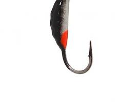 Мормышка W Spider Опарыш с ушком краш. 2,5мм, вес 0,24гр, цвет 132P