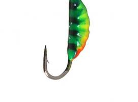 Мормышка W Spider Опарыш с ушком краш. 3,0мм, вес 0,46гр, цвет 112