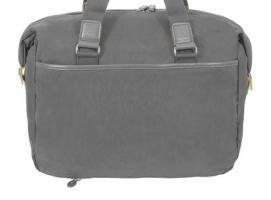 Сумка спортивная на молнии, 1 отдел, 1 наружный карман, серая