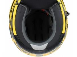 Снегоходный шлем MODE1 Blitz жёлтый с электро стеклом