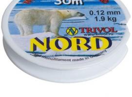 Леска Nord-1, 30 м, d=0,12 мм