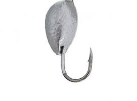 Мормышка вольфрам Пирс Банан, вес 1.5г, цвет хром