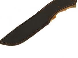 Нож нескладной Легионер, сталь 65х13, рукоять-береста, литье, гравировка