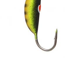 Мормышка W Spider Рижский банан с ушком краш. 3,5мм, вес 1,00гр, цвет 14