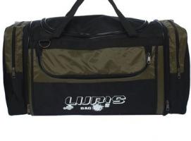 Сумка спортивная на молнии Каскад, 3 отдела, 1 наружный карман, коричневая