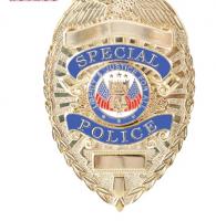 Значок SPECIAL POLICE 