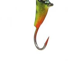 Мормышка W Spider Банан Fox с ушком краш. 2,5мм, вес 0,25гр, цвет 08