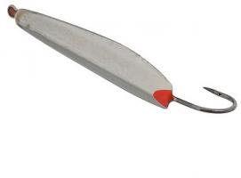 Блесна зимняя Пирс Удача №1, вес 2.8г никель