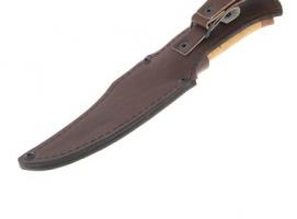 Нож НС-32 г.Златоуст, рукоять-береста, сталь 40Х10С2М