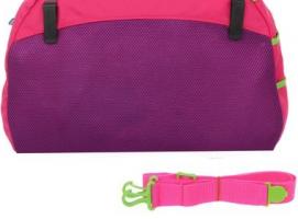 Сумка дорожная, розовая