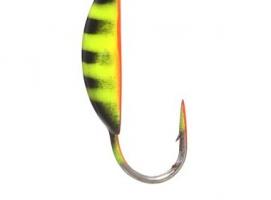 Мормышка W Spider Супер банан с ушком краш. 3,0мм, вес 0,46гр, цвет 22